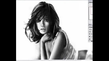 Jennifer Lopez Speed Painting By Stephen Gladue