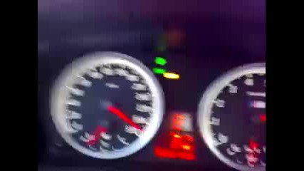M5 e60 320 kmh on Croatian highway 