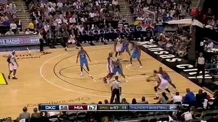 Miami Heat vs Oklahoma City Thunder 103 - 96 [06.10.2010]