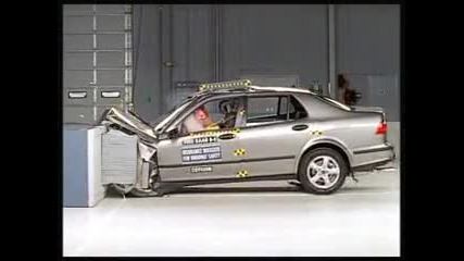 krash test saab