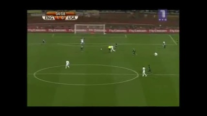 World cup 2010 Англия - Сащ 1 - 0 гол на Gerrard 
