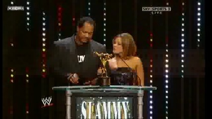 Slammy.awards Ron Simmons & Miky James