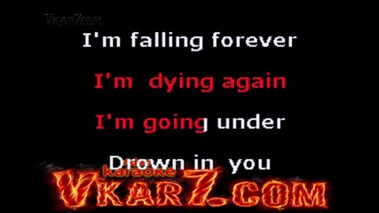 Evanescence - Going under - karaoke (instrumental) 
