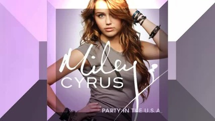 Miley Cyrus Party In The u.s.a ( Officiall Studio Acapella )