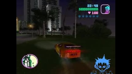 Най - Бързата Кола В Ultimate Gta Vice City + Мега Скок [my Gameplay]