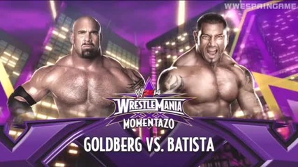 Wwe 2k14 Goldberg vs Batista