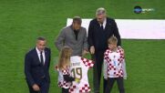 Хърватските фенове изпратиха героите Ловрен и Стринич, които се оттеглиха от националния отбор
