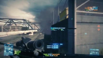 Battlefield 3 - Невероятни убийства (threatty Montage)