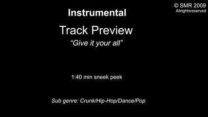coll instrumental give it your all