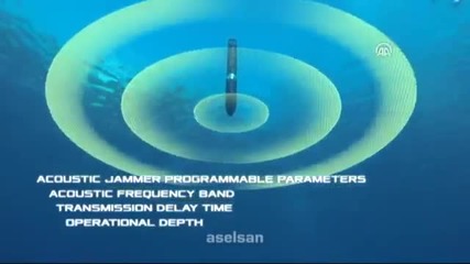 Aselsan Daka Acoustic Torpedo Countermeasure Decoys for Submarines