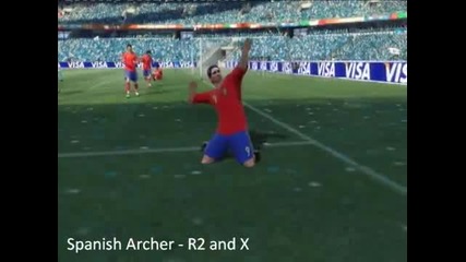 fifa world cup 2010 new celebrations tutorial ps3