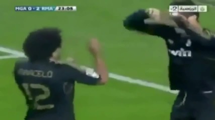 Cristiano Ronaldo y Marcelo bailando (ai Se Eu Te Pego)