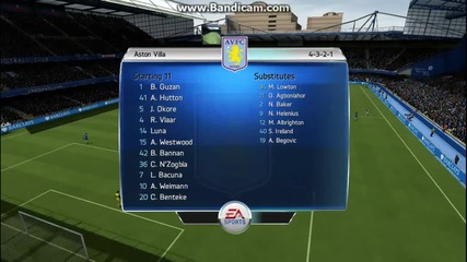 Fifa 14: Manager Mode победа над Астън вила С1 Е2