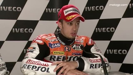 Andrea Dovizioso interview after the Assen Gp