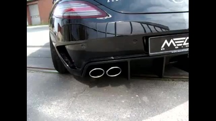 Звукет на немската сила Mercedes Benz Sls Amg