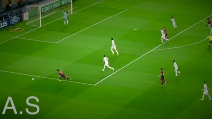 messi vs realmadrid [ 2005 - 2012 ] _