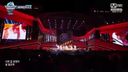 312.1027-4 Monsta X - Fighter, [mnet] M Countdown Special Stage E498 (271016)