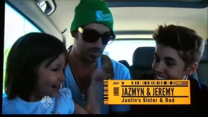 Justin Bieber Singing to his Little Sister Too Cute