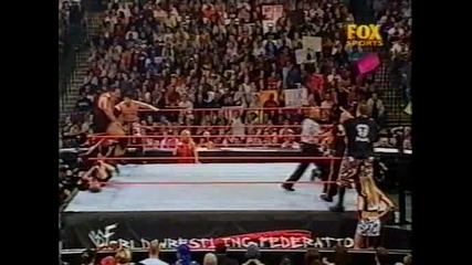 Wwf Raw 2001-dudley Boyz,tazz & Stacy Keibler vs.big Show,spike Dudley,tajiri & Torrie Willson