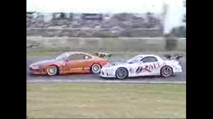 Nissan Silvia & Mazda Rx - 7 Drift 
