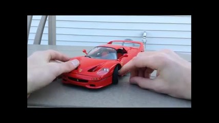 Review Ferrari F50 by Bburago 1_18 (rare model)