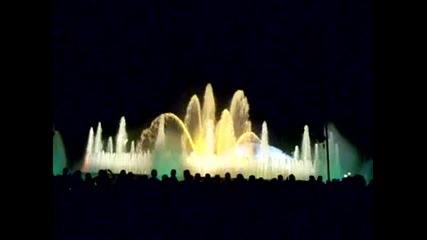 Барселона-магията на фонтаните-шоу