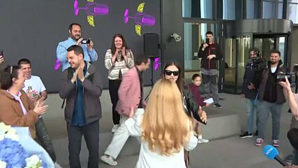 Добре дошла, DARA! NOVA с грандиозно посрещане на победителката от „Евровизия“