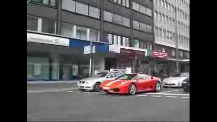 Ferrari F430 accelerating 