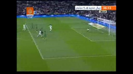 Реал Мадрид - Бетис 6:1 Супер Гол На Раул
