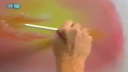 S22 Радостта на живописта с Bob Ross E11 Pastel Seascape ღобучение в рисуване, живописღ