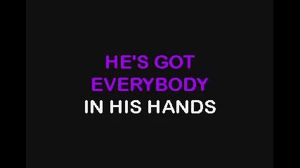 Karaoke Video + Lyrics - He's Got The Whole World In His Hands