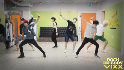 (vixx) - Rock Ur Body (vixx - Practice Rock Ur Body dancing Video)