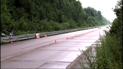 Moscow Unlim 500 Porsche 911 vs Subaru Spec-c