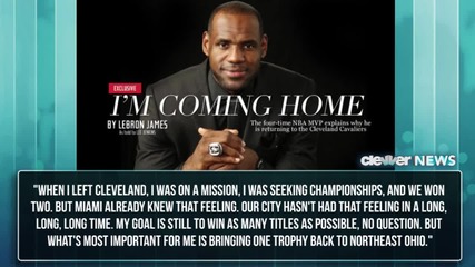 Lebron James Returning to Cleveland - Celebs React!