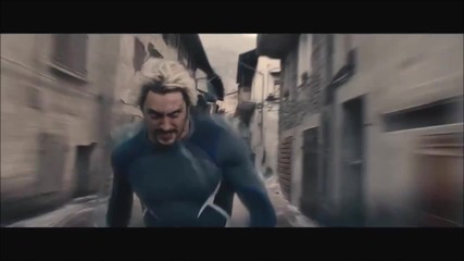 Сцени с Пиетро Максимоф / Живака от филма Отмъстителите: Ерата на Ултрон (2015)