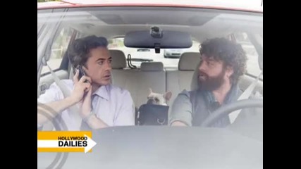 Due Date with Iron Man Robert Downey Jr and Zach Galifianakis 
