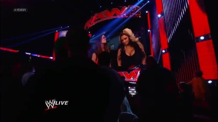 Kaitlyn Claim To Have Proof Eve Attacked Her At Noc - Wwe Raw 102212