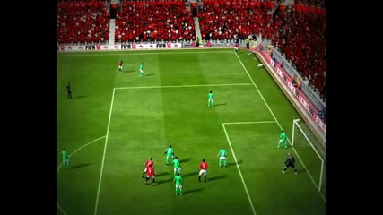 Dimitar Berbatov kick goal Fifa12