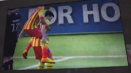 Fifa 14 Псж - Барселона ( Пълна игра ) l Gamescom 2013