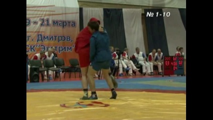 Чемпионат России по самбо 2009. Лучшие броски чемпионата.