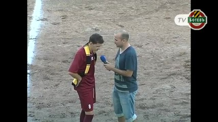 Добруджа Добрич 0:1 Ботев Пловдив : Източна " Б " Група - Първи Кръг Сезон 2011/2012