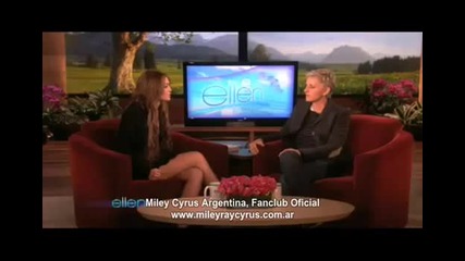 Miley Cyrus - The Ellen Degeneres Show
