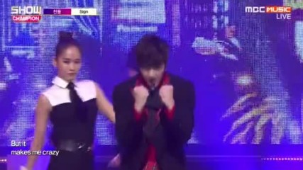 306.1221-7 Thunder(mblaq Park Sang Hyun-бивш член) - Sign, [mbc Music] Show! Champion E210 (211216)