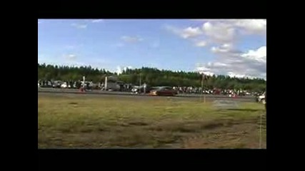 Bmw E30 328i M50 Turbo At Drag Strip