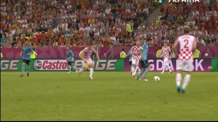 Euro 2012 / Хърватска - Испания 0-1