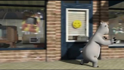 Bernard The Polar Bear - Watching Tv (first Season - Episode 8)