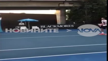 Гришо в усилена подготовка за първия си мач от „Australian Open”