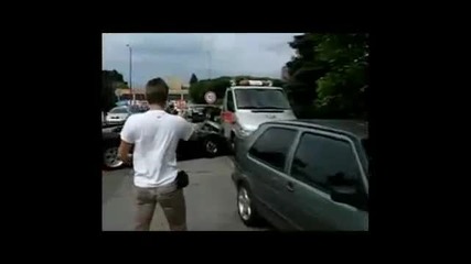 Този блъсна кола за 1 милион долара 