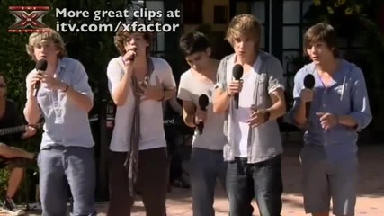 One Direction - Judges Houses Performance 
