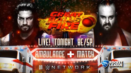 Roman Reigns battles Braun Strowman in an Ambulance Match tonight